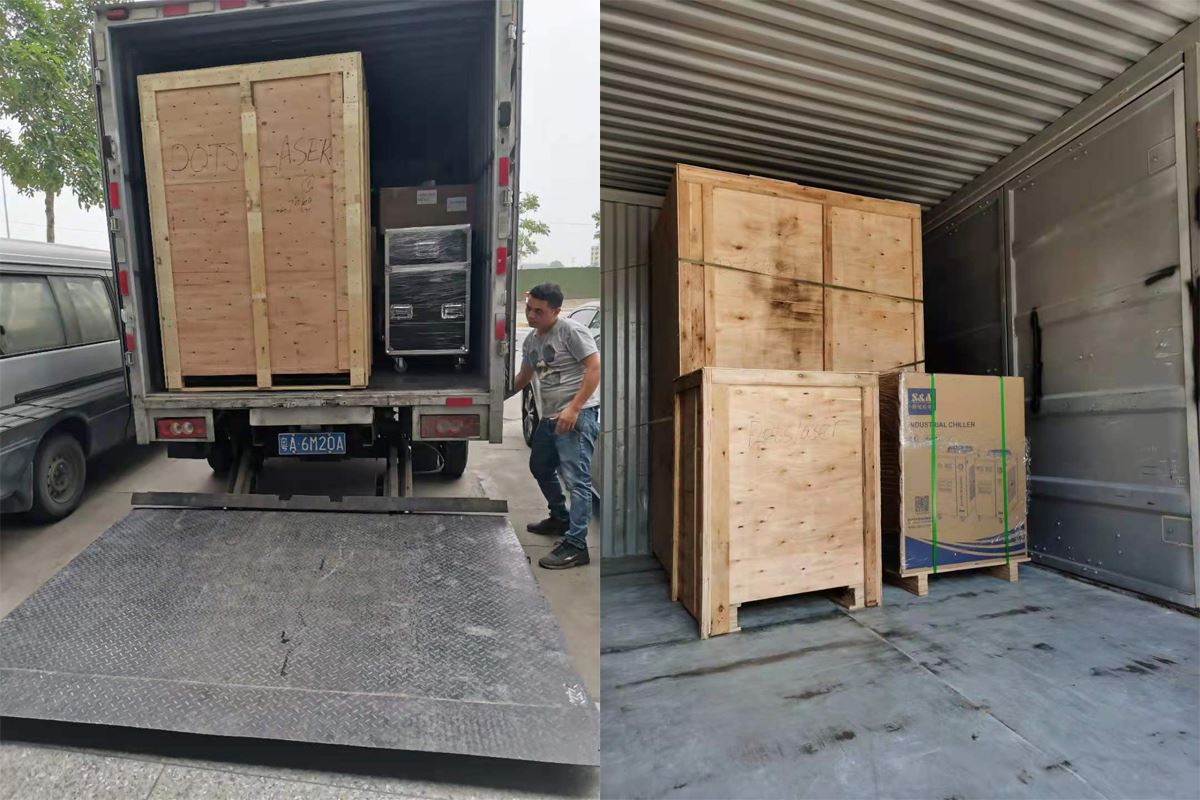 shipping laser engraver from DOTSLASER