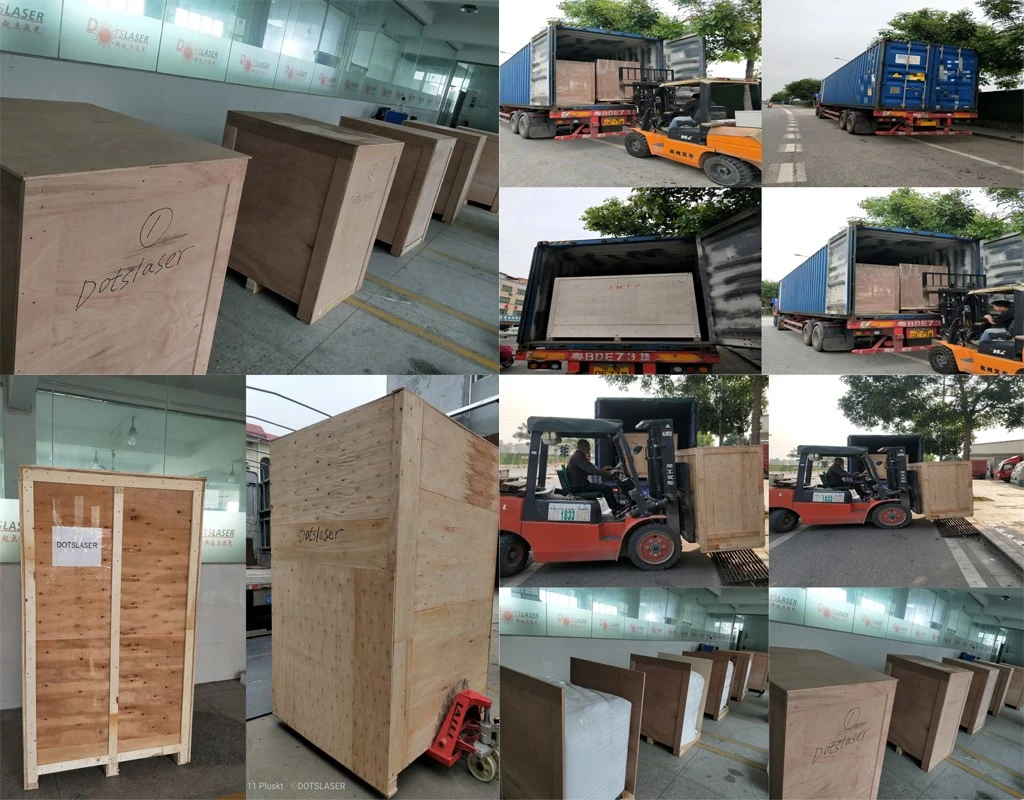 Laser welding and packing