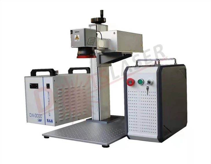 Peiriant marcio laser UV ar gyfer plastig